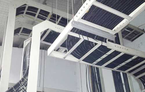 Providing electrical cabinets, cable trays